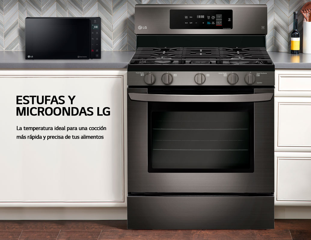 Microondas y Estufas LG